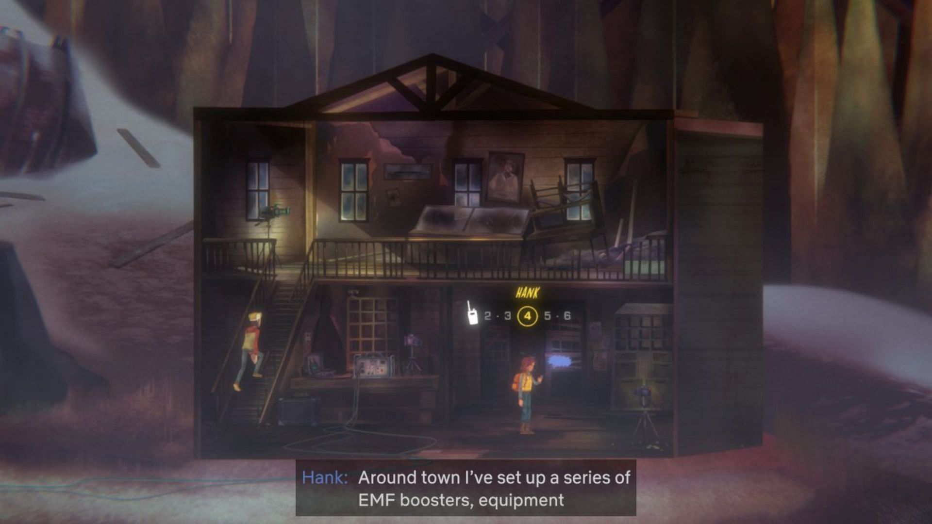 Communicating with Hank (Image via Night School Studio)